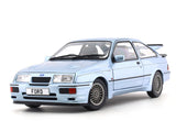 1987 Ford Sierra RS500 blue 1:18 Solido licensed diecast scale model car collectible