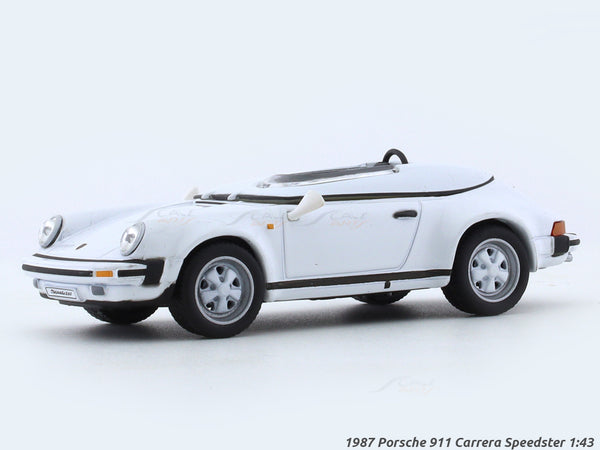 1987 Porsche 911 Carrera Speedster 1:43 diecast scale model car collectible