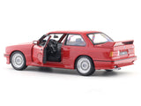 1988 BMW 3 Series M3 E30 red 1:24 Bburago licensed diecast Scale Model car