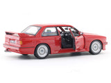 1988 BMW 3 Series M3 E30 red 1:24 Bburago licensed diecast Scale Model car