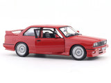 1988 BMW 3 Series M3 E30 red 1:24 Bburago licensed diecast Scale Model car