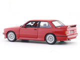 1988 BMW 3 Series M3 E30 red 1:24 Bburago licensed diecast Scale Model car