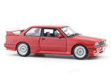 1988 BMW 3 Series M3 E30 red 1:24 Bburago licensed diecast Scale Model car