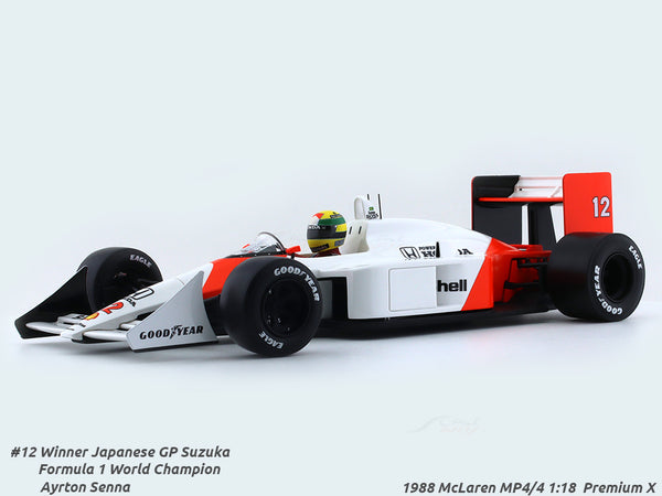 1988 McLaren MP4/4 Ayrton Senna 1:18 Premium X Scale Model