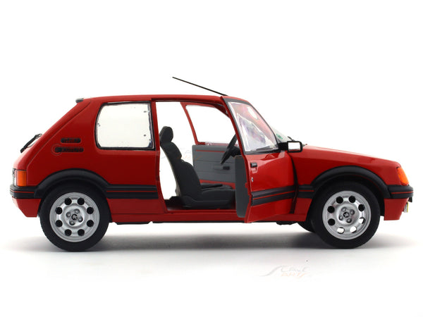 Paint Rashes : Solido 1:18 1988 Peugeot 205 1.9 GTi red diecast Scale ...
