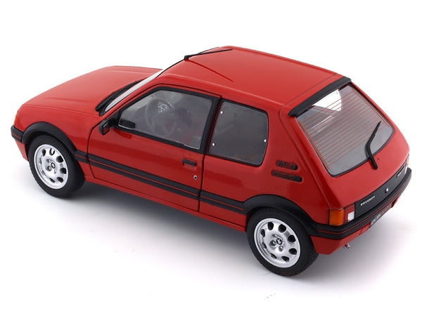 Paint Rashes : Solido 1:18 1988 Peugeot 205 1.9 GTi red diecast Scale ...