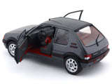 Solido 1:18 1988 Peugeot 205 1.9 GTi grey diecast Scale Model collectible