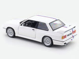 1988 BMW 3 Series M3 E30 White 1:24 Bburago with Acrylic Case Licensed Diecast Scale Model Car Collectible