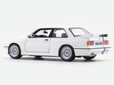 1988 BMW 3 Series M3 E30 White 1:24 Bburago with Acrylic Case Licensed Diecast Scale Model Car Collectible
