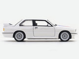 1988 BMW 3 Series M3 E30 White 1:24 Bburago with Acrylic Case Licensed Diecast Scale Model Car Collectible
