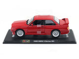 1988 BMW 3 Series M3 E30 with Acrylic Case 1:24 Bburago Licensed Diecast Scale Model Car Collectible | Classic Sports Sedan | Buy in India