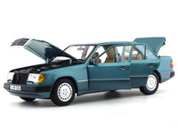 1989-93 Mercedes-Benz 230E W124 blue 1:18 Norev diecast scale model car collectible