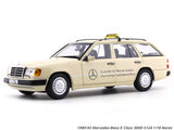 1989-93 Mercedes-Benz E Class 300D S124 Taxi 1:18 Norev diecast scale model car collectible