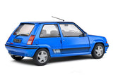 1989 Renault 5 GT Turbo Mk2 Blue 1:18 Solido Licensed Diecast Scale Model Car Collectible