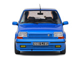 1989 Renault 5 GT Turbo Mk2 Blue 1:18 Solido Licensed Diecast Scale Model Car Collectible
