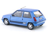 1989 Renault 5 GT Turbo Mk2 Blue 1:18 Solido Licensed Diecast Scale Model Car Collectible