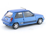 1989 Renault 5 GT Turbo Mk2 Blue 1:18 Solido Licensed Diecast Scale Model Car Collectible