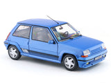 1989 Renault 5 GT Turbo Mk2 Blue 1:18 Solido Licensed Diecast Scale Model Car Collectible