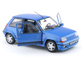 1989 Renault 5 GT Turbo Mk2 Blue 1:18 Solido Licensed Diecast Scale Model Car Collectible