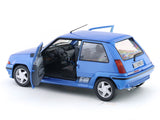 1989 Renault 5 GT Turbo Mk2 Blue 1:18 Solido Licensed Diecast Scale Model Car Collectible