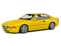 1990 BMW E31 850 CSI Yellow 1:18 Solido licensed diecast scale model car collectible