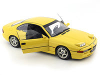 1990 BMW E31 850 CSI Yellow 1:18 Solido licensed diecast scale model car collectible