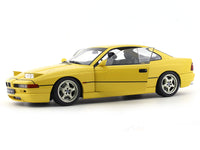 1990 BMW E31 850 CSI Yellow 1:18 Solido licensed diecast scale model car collectible