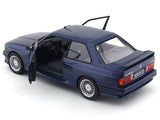 1990 BMW M3 E30 Alpina B6 3.5 blue 1:18 Solido diecast Scale Model collectible