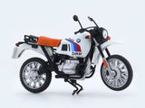 1990 BMW R80 GS Paris Dakar 1:24 diecast scale model bike collectible