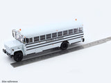 1990 GMC 6000 Prison Bus 1:43 diecast scale model bus collectible
