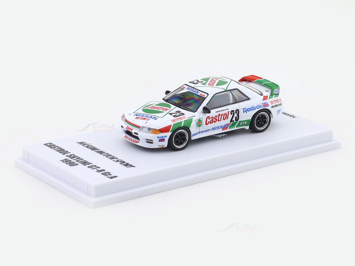 1990 Nissan Skyline GT-R R32 Castrol 1:64 with LED 1:64 Kyosho license