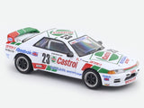 1990 Nissan Skyline GT-R R32 Castrol 1:64 with LED 1:64 Kyosho licensed diecast scale model car miniature