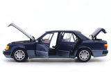 1990 Mercedes-Benz E-Class 500E W124 Blue 1:18 Norev Licensed Diecast Scale Model Car Collectible
