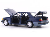 1990 Mercedes-Benz E-Class 500E W124 Blue 1:18 Norev Licensed Diecast Scale Model Car Collectible
