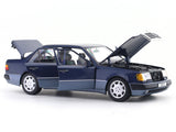 1990 Mercedes-Benz E-Class 500E W124 Blue 1:18 Norev Licensed Diecast Scale Model Car Collectible