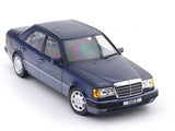 1990 Mercedes-Benz E-Class 500E W124 Blue 1:18 Norev Licensed Diecast Scale Model Car Collectible