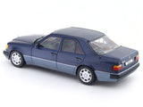 1990 Mercedes-Benz E-Class 500E W124 Blue 1:18 Norev Licensed Diecast Scale Model Car Collectible