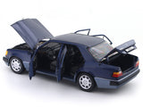 1990 Mercedes-Benz E-Class 500E W124 Blue 1:18 Norev Licensed Diecast Scale Model Car Collectible