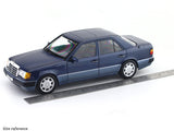1990 Mercedes-Benz E-Class 500E W124 Blue 1:18 Norev Licensed Diecast Scale Model Car Collectible