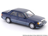 1990 Mercedes-Benz E-Class 500E W124 Blue 1:18 Norev Licensed Diecast Scale Model Car Collectible