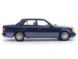 1990 Mercedes-Benz E-Class 500E W124 Blue 1:18 Norev Licensed Diecast Scale Model Car Collectible