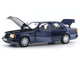 1990 Mercedes-Benz E-Class 500E W124 Blue 1:18 Norev Licensed Diecast Scale Model Car Collectible