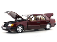 1991-93 Mercedes-Benz 500E W124 maroon 1:18 Norev diecast Scale Model collectible