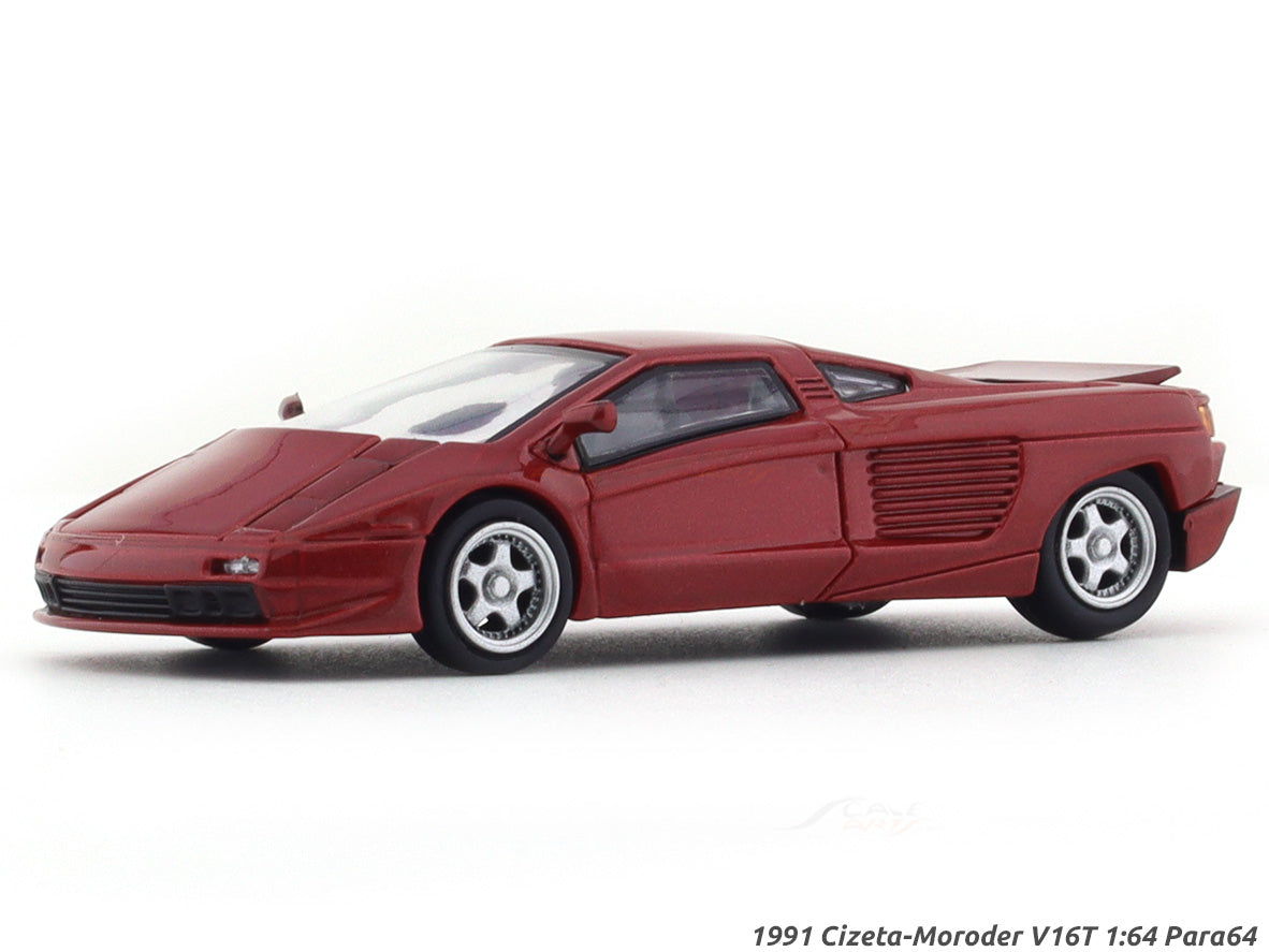 1991 Cizeta-Moroder V16T Rosso Diablo 1:64 Para64 diecast scale