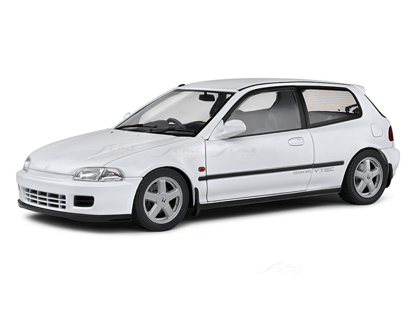 1991 Honda Civic EG6 white 1:18 Solido licensed diecast scale model car collectible