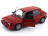 1991 Lancia Delta HF Integrale red 1:18 Solido diecast Scale Model collectible