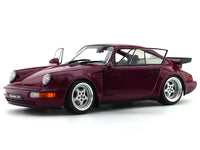 Damaged : 1991 Porsche 911 964 Turbo 3.6 Star Ruby 1:18 Solido diecast scale model