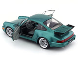 1991 Porsche 964 Turbo Wimbledon Green 1:18 Solido diecast scale model car collectible