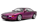 1991 BMW 850 E31 CSi Violet 1:18 Solido Licensed Diecast Scale Model Car Collectible