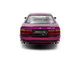 1991 BMW 850 E31 CSi Violet 1:18 Solido Licensed Diecast Scale Model Car Collectible